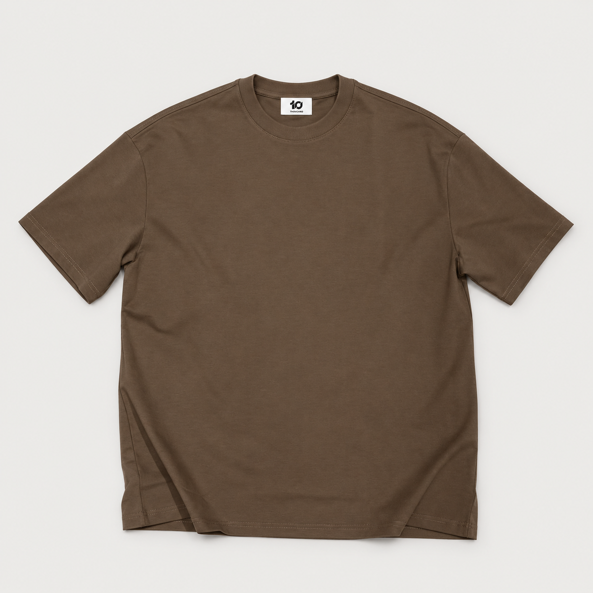 SIGNATURE BLANK T-SHIRT-COFFEE