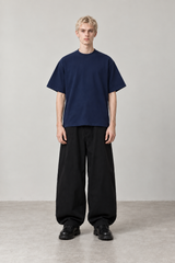 SIGNATURE BLANK T-SHIRT-NAVY