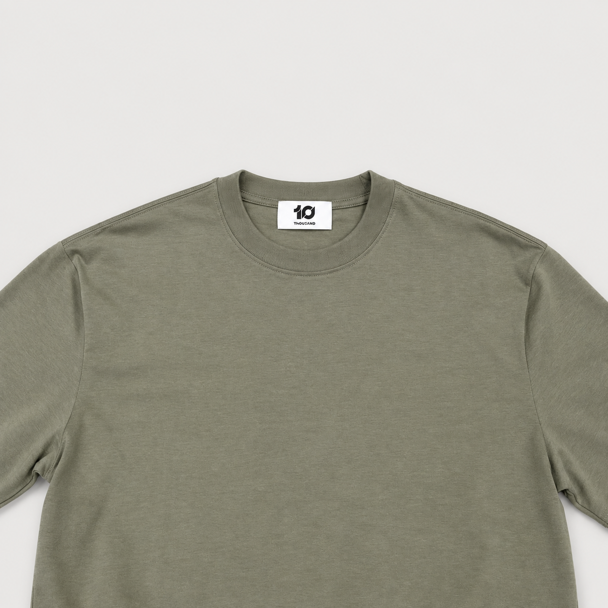 SIGNATURE BLANK T-SHIRT-SAGE