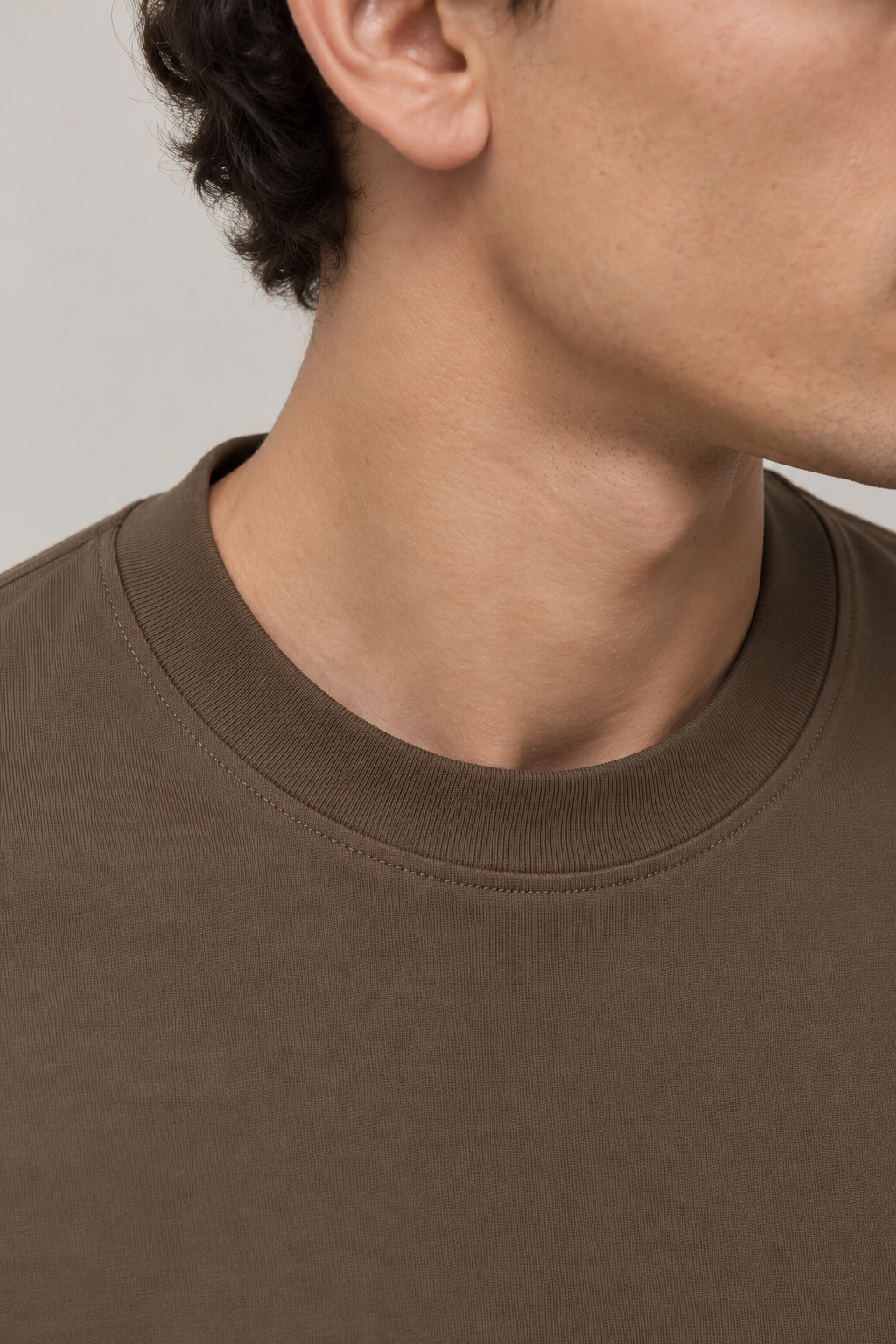 SIGNATURE BLANK T-SHIRT-COFFEE