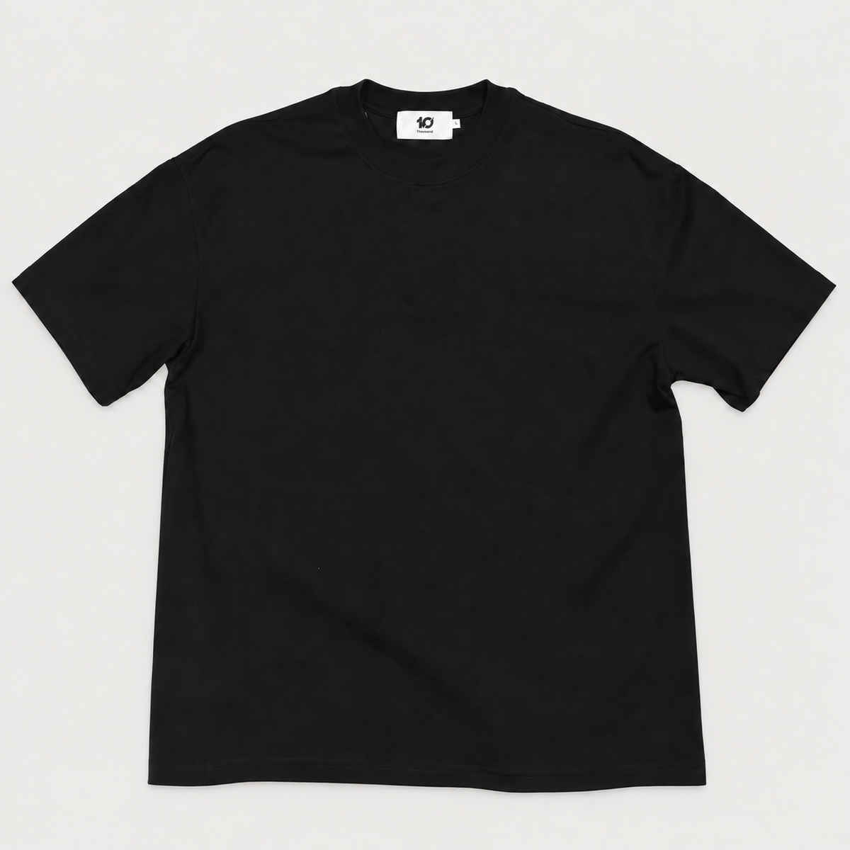 SIGNATURE BLANK T-SHIRT-BLACK