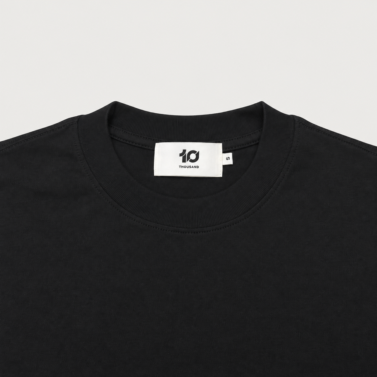 SIGNATURE BLANK T-SHIRT-BLACK
