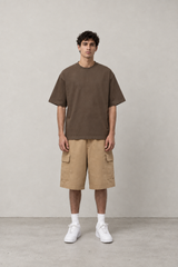 SIGNATURE BLANK T-SHIRT-COFFEE