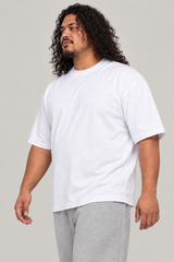 SIGNATURE BLANK T-SHIRT-PURE WHITE