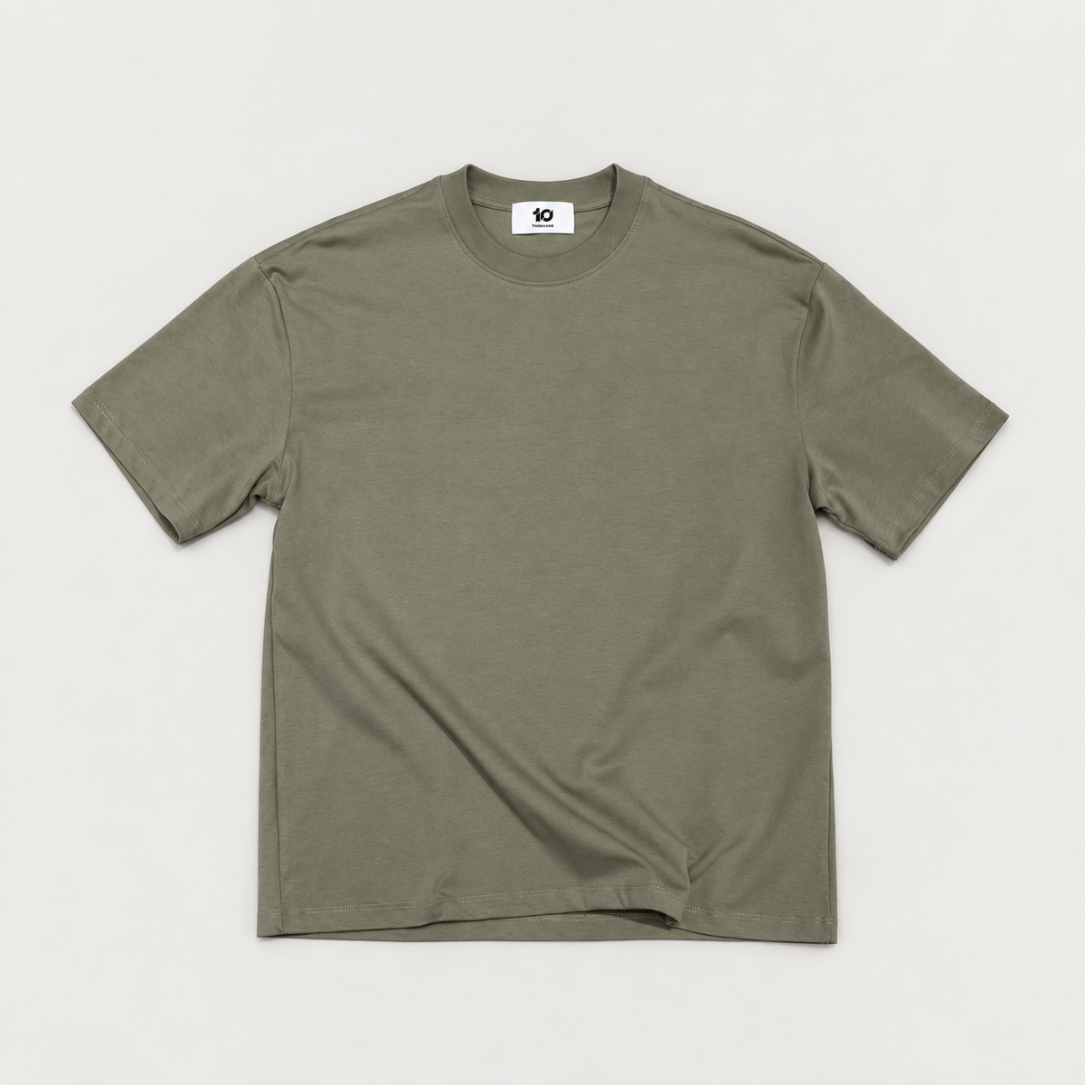 SIGNATURE BLANK T-SHIRT-SAGE